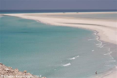 La spiaggia di Qualansya
