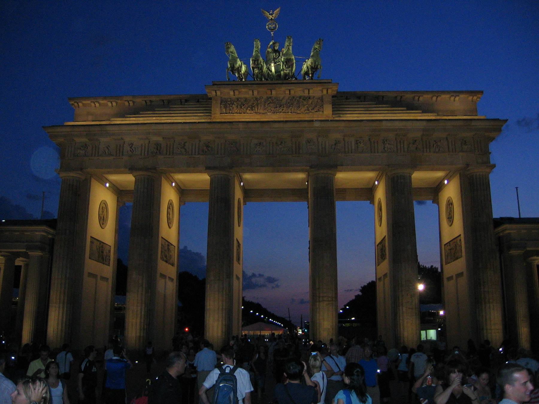 Berlino, la Porta di Brandeburgo