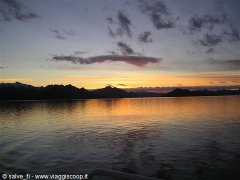 TRAMONTO SUL CANALE DI BEAGLE