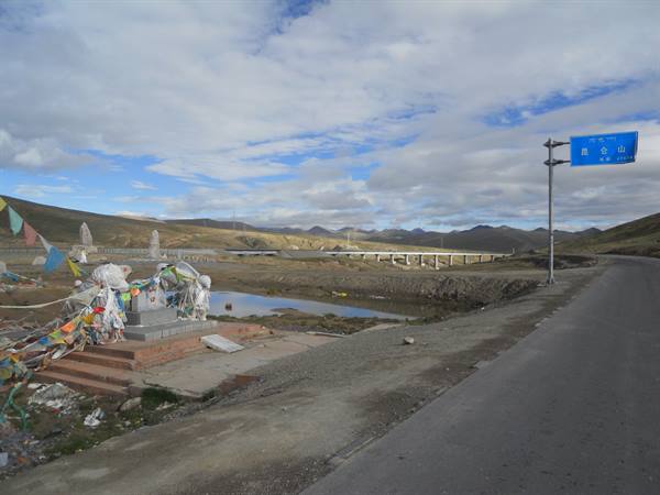 verso Anduo - Tibet - colle a 4700 m
