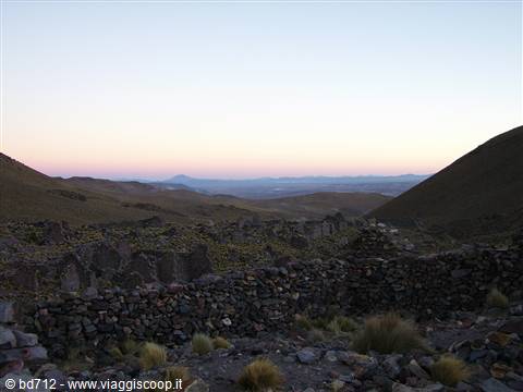 alba sull'altipiano