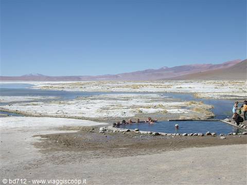Piscina termale alla laguna Palques