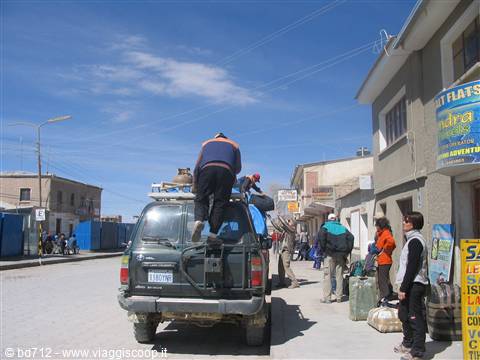 arrivo a Uyuni Adios amigos!
