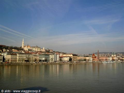 Panorama riva sinistra Danubio