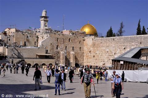 Muro del Piano e Moschea Al Aqsa