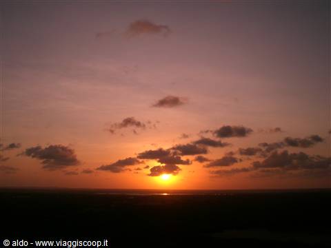 Tramonto a canoa Quebrada