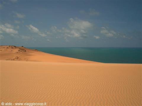 Dune di Sabbia arancione