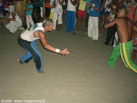 Capoeira la sera