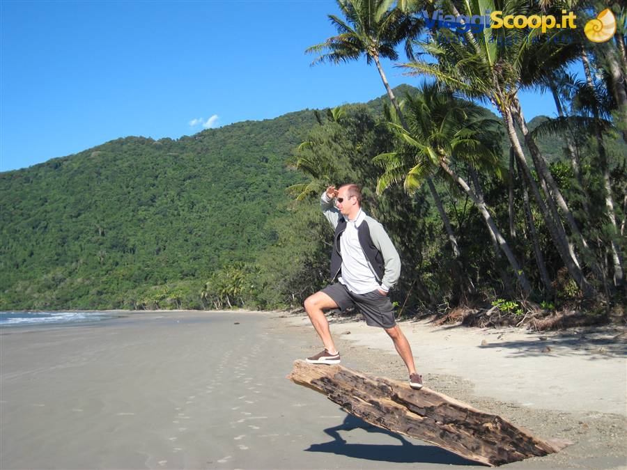 La spiaggia di Cape Tribulation