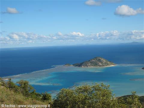 Lizard Island vista dal sentiero verso il Cook's Lookout