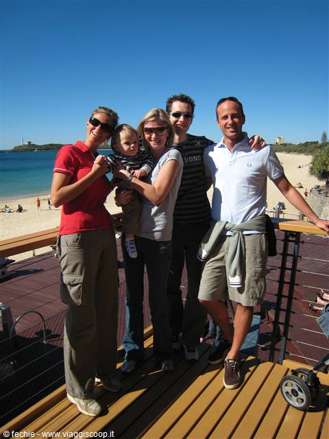 Noi con Cristian e famiglia a Caloundra - Brisbane