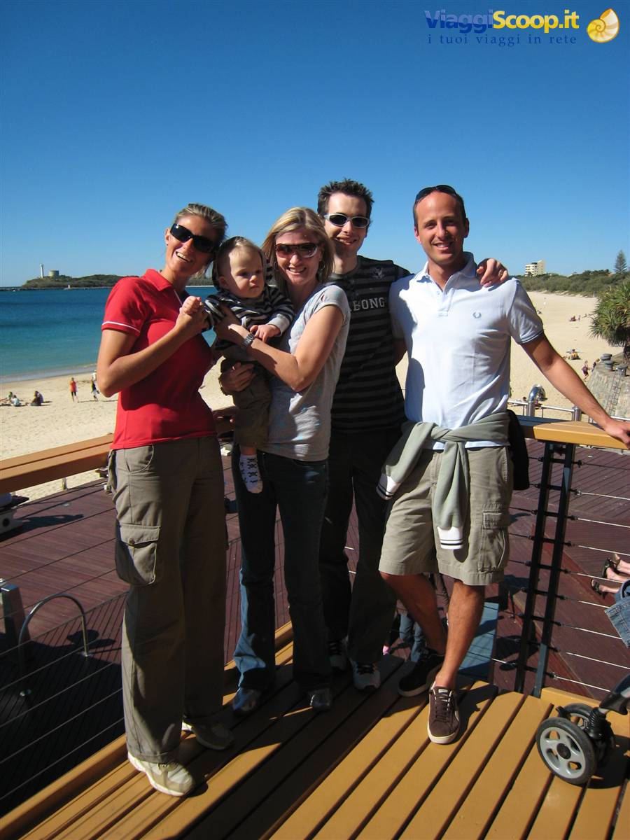 Noi con Cristian e famiglia a Caloundra - Brisbane