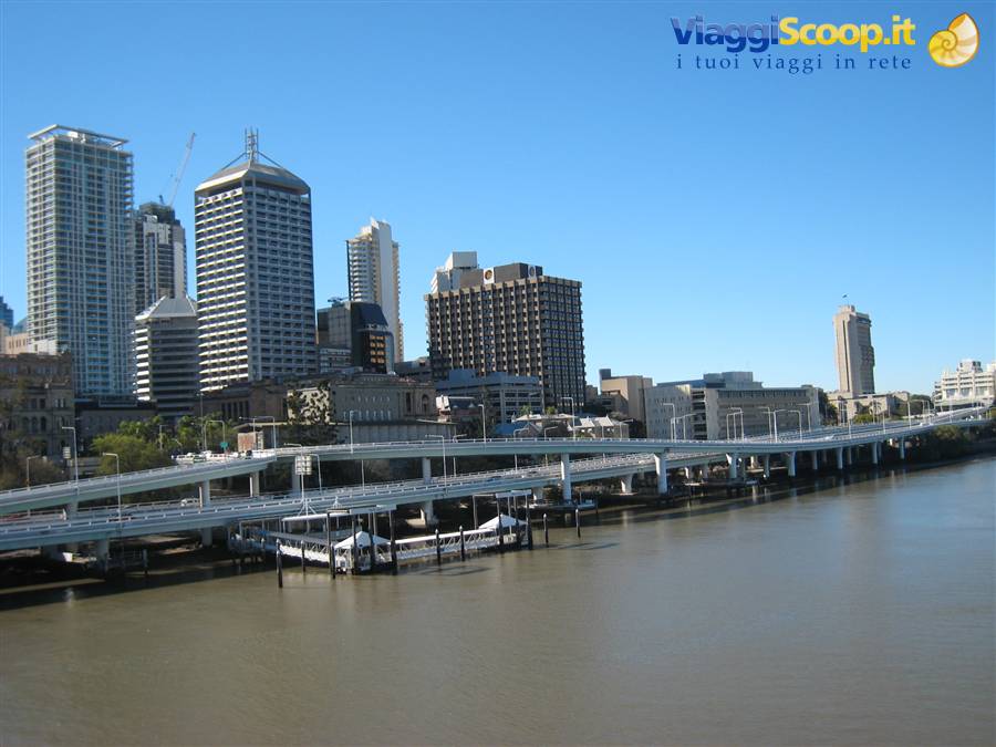Una veduta di Brisbane