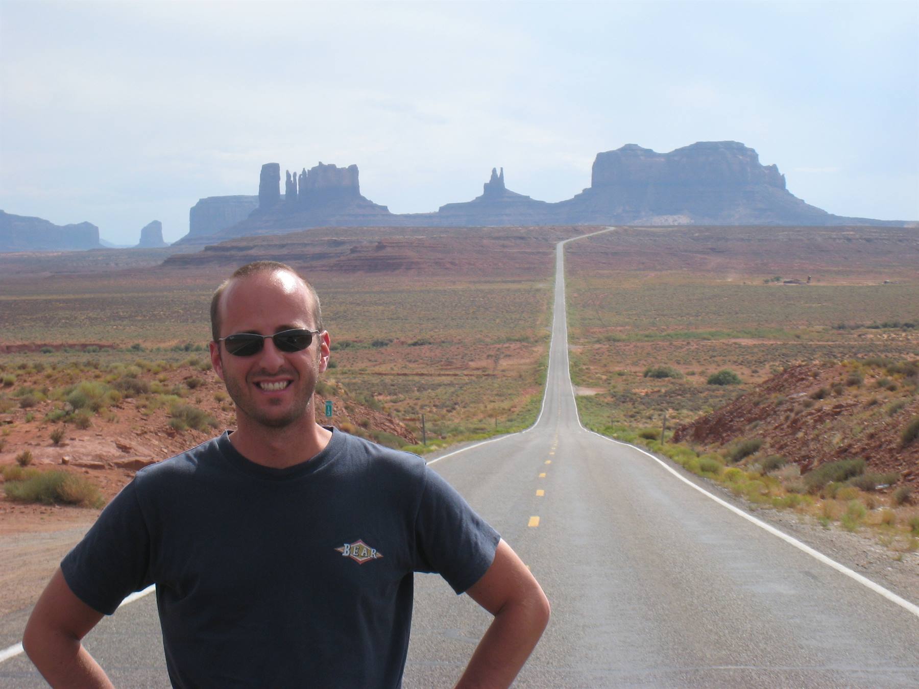 La strada verso la Monument Valley