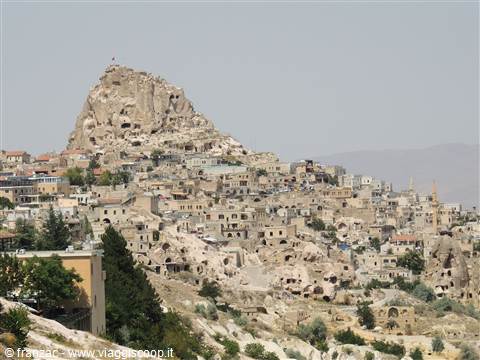 La città pietrificata di Uchisar