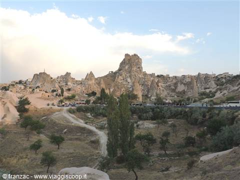 La città pietrificata di Uchisar