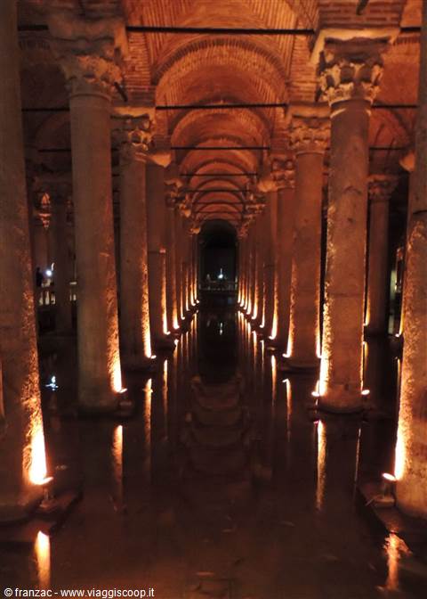 Istanbul - la Cisterna della Basilica