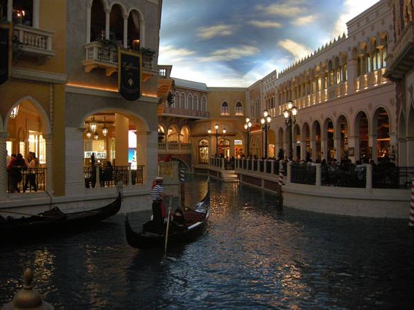 Las Vegas - Hotel Venetian interno