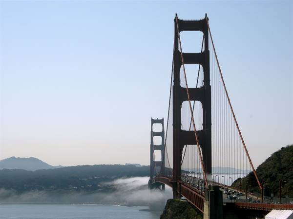 San Francisco - Il Golden Gate Bridge