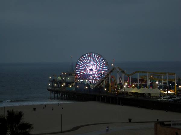Los Angeles - Santa Monica - Il Pier e la ruota