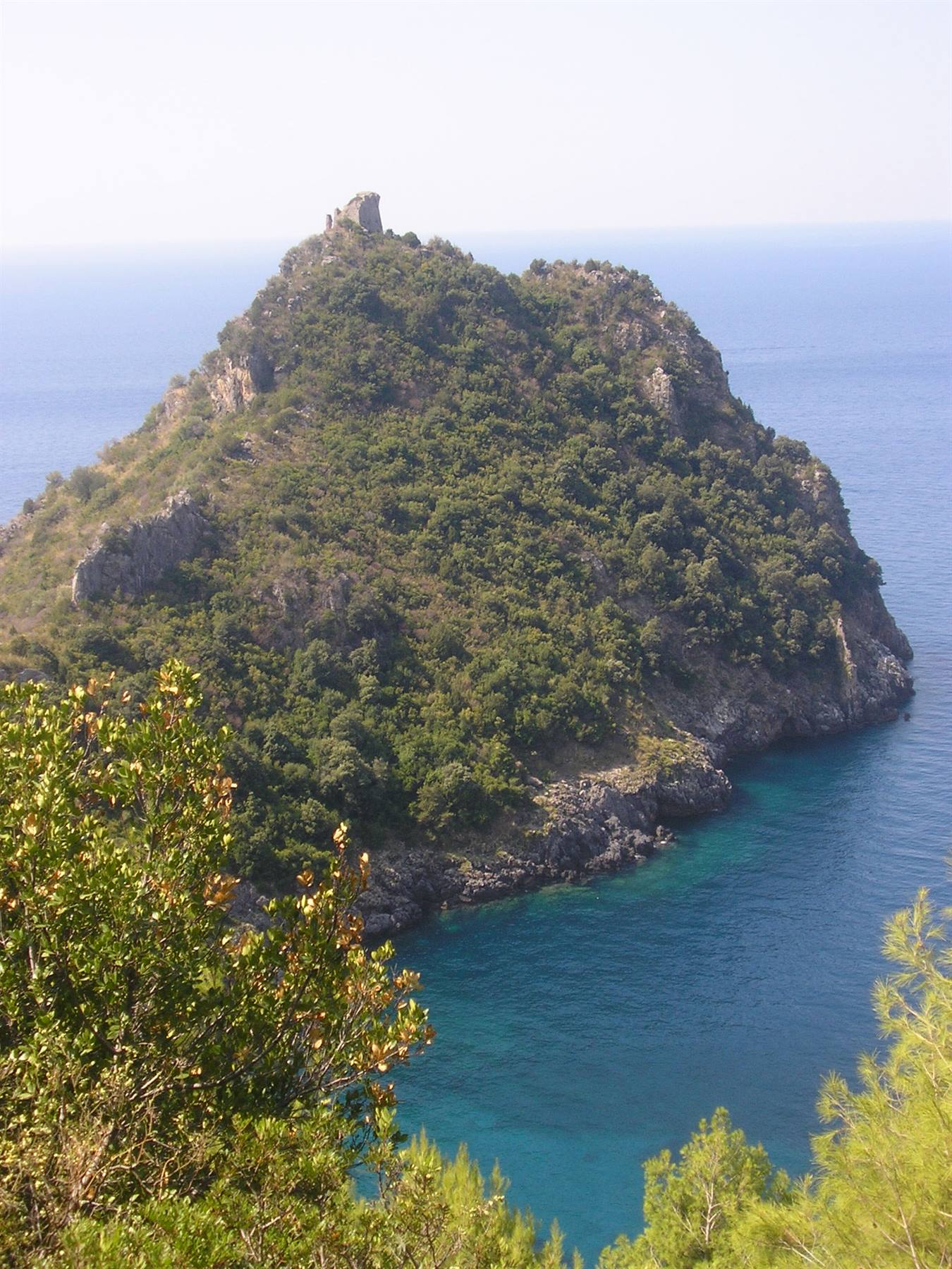 lido la secca visto dall'alto