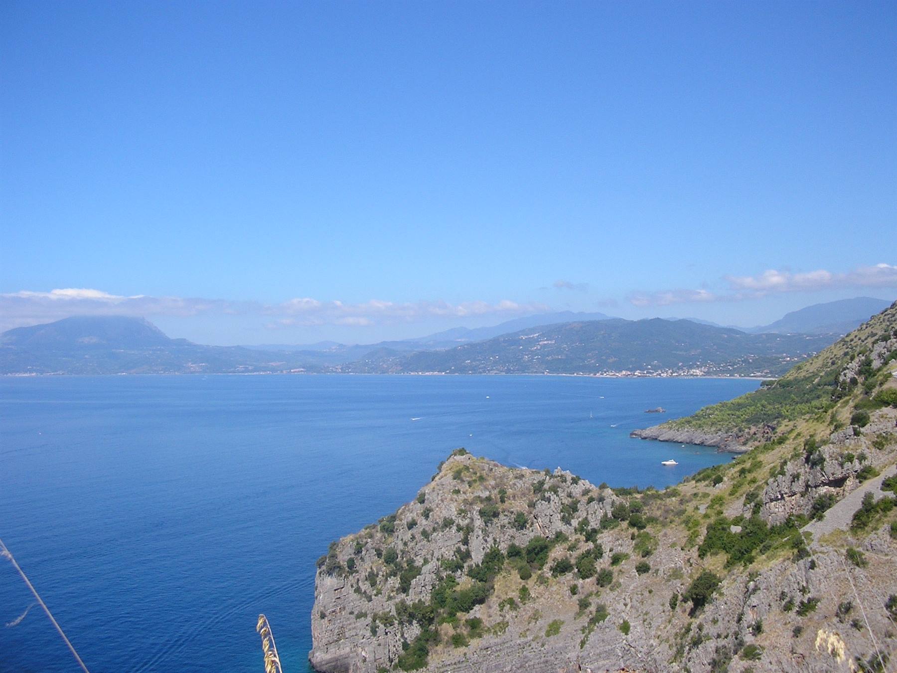 panorama della costa di Maratea