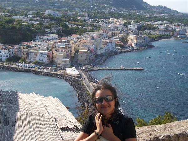 Ischia - Veduta panoramica dal castello