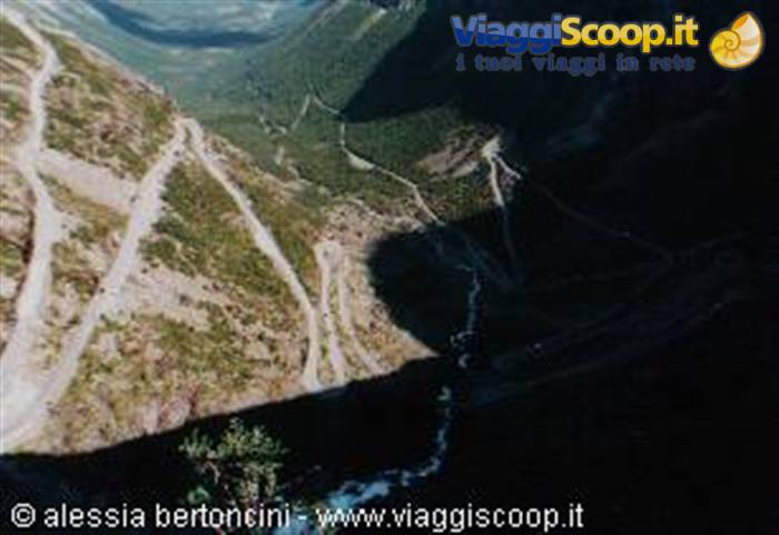 La spettacolare Strada dei Troll