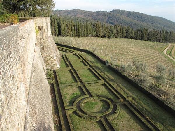 panorama dal castello di Brolio