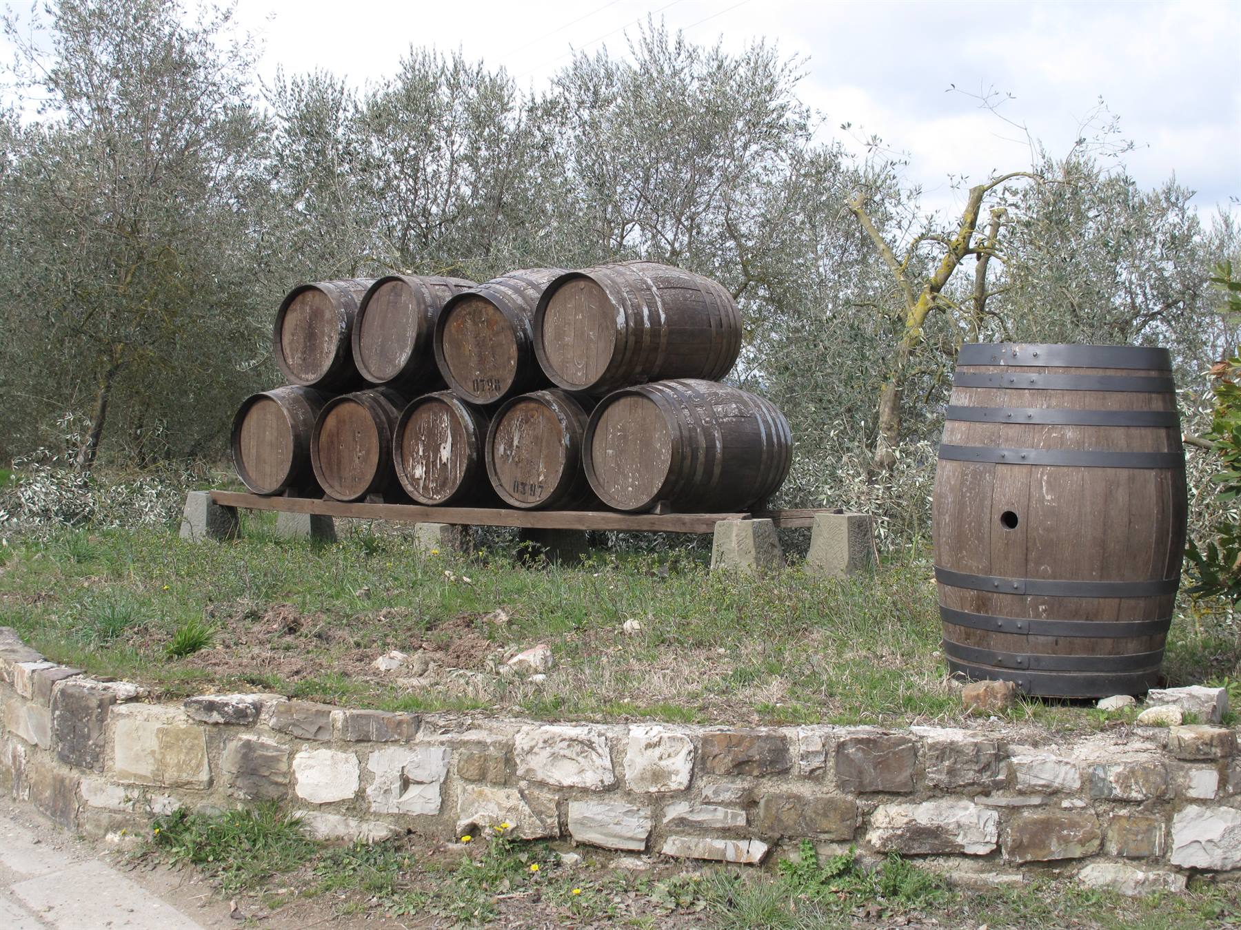 particolare del Chianti