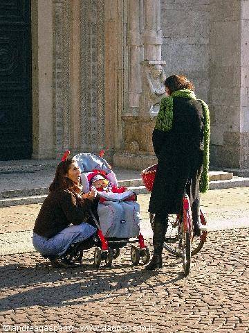 Persone e bici