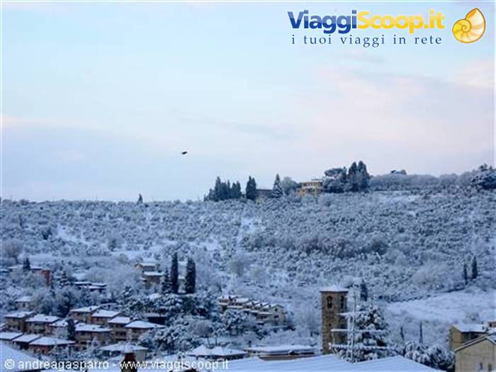 L'Antella sotto la neve