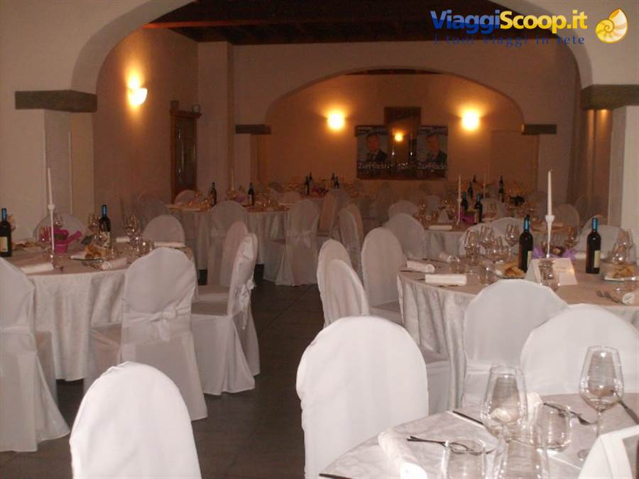 Nelle sale del Ristorante Leggero