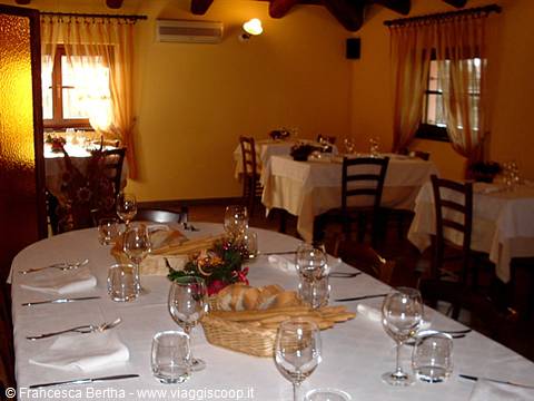 Presso le sale del Ristorante La Bossolasca