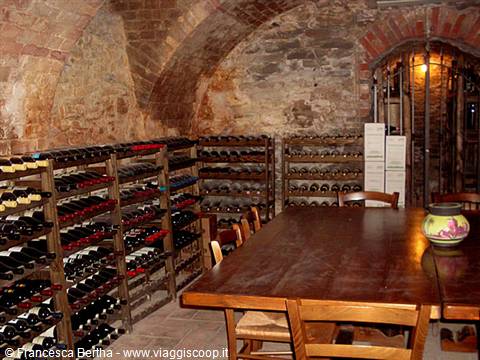 Nella cantina del Ristorante La Bossolasca