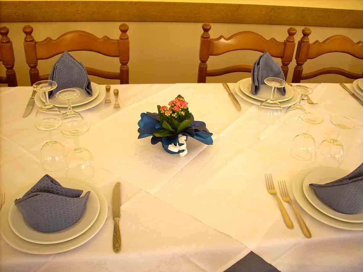 Nelle sale del Ristorante San Pietro