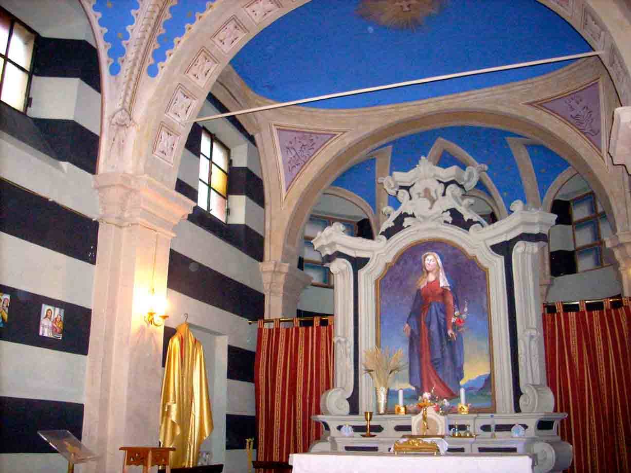 La Cappelletta all'interno della Dimora