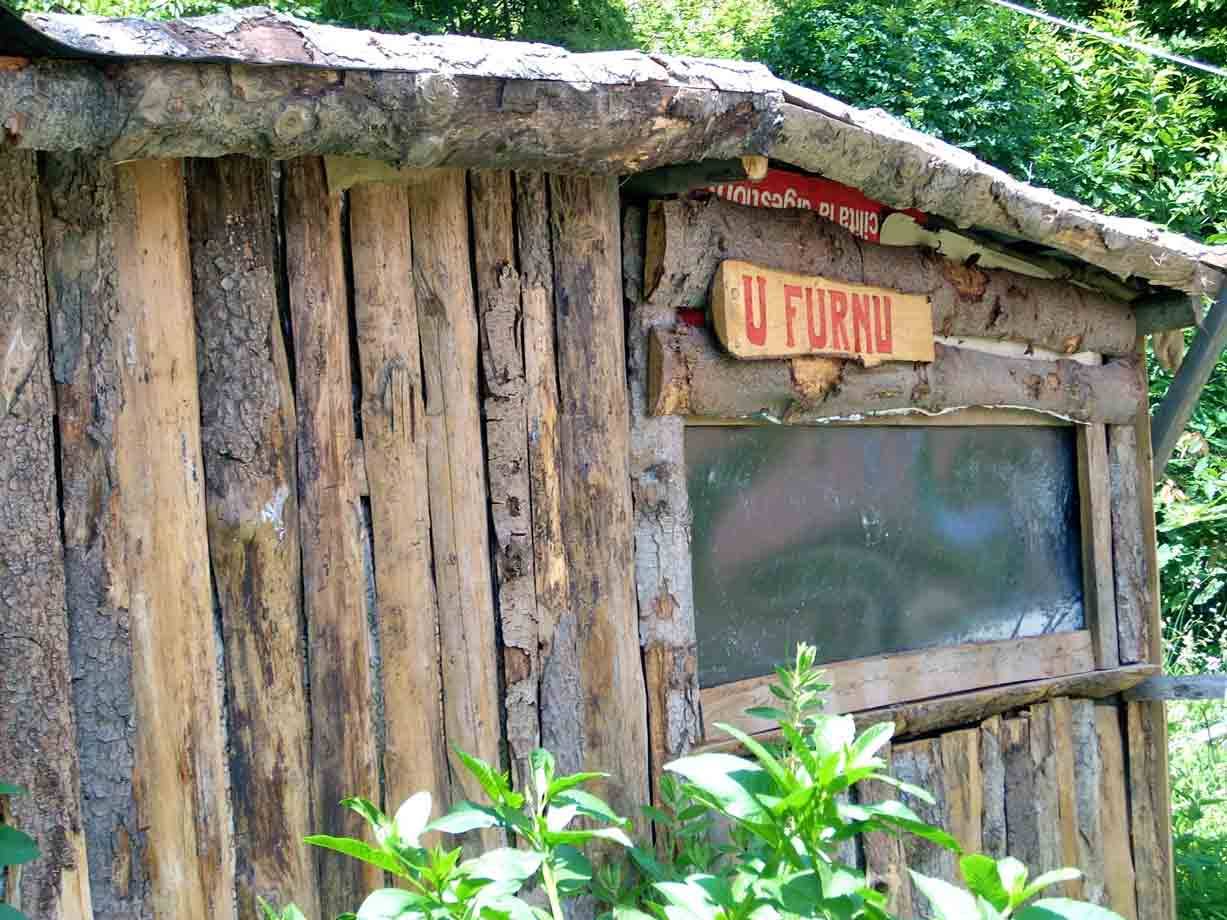 La bottega del fornaio nel campo giochi dedicato agli antichi mestieri