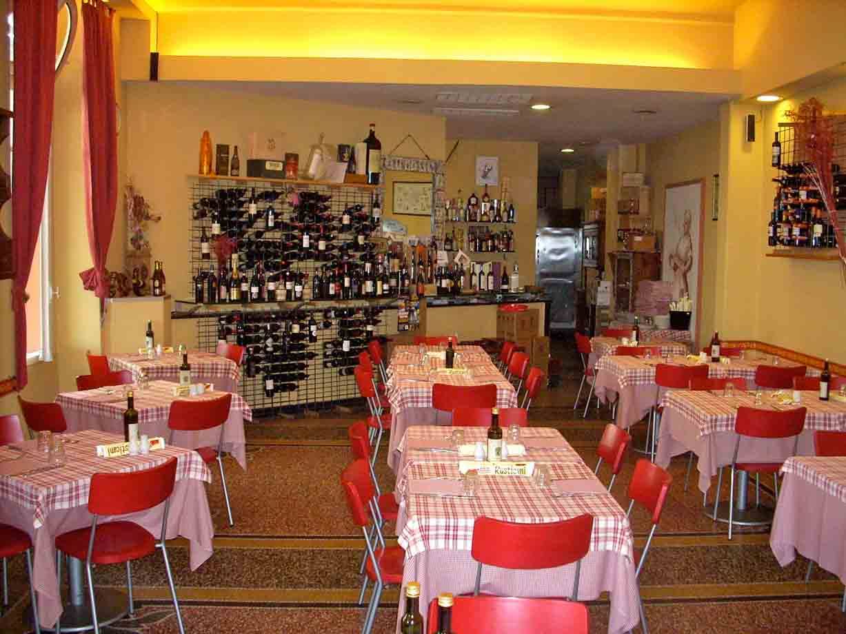La sala del Ristorante Enoteca 