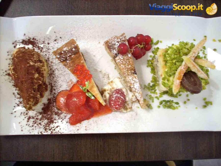 I fantastici dolci del Ristorante Zu a Ma di Spotorno