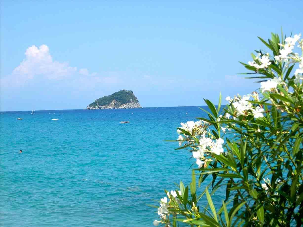 Veduta dell'Isola di Bergeggi