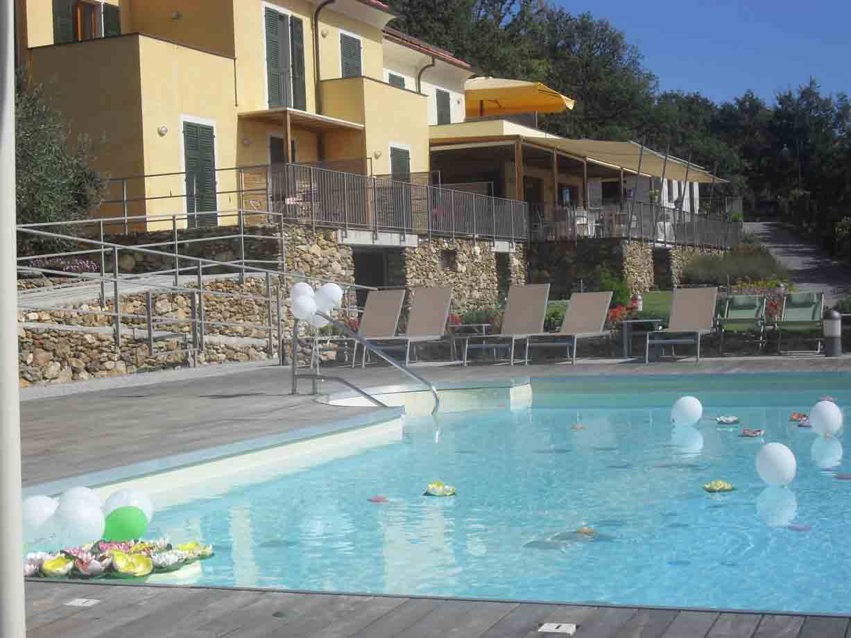 La piscina dell'Hotel Oro Verde