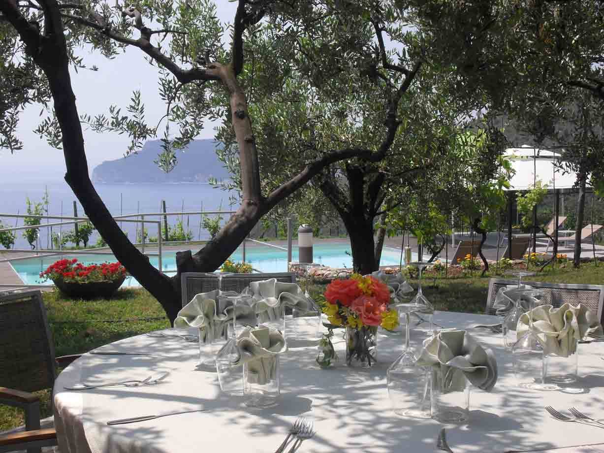 Vista mare dall'Hotel Ristorante Oro Verde