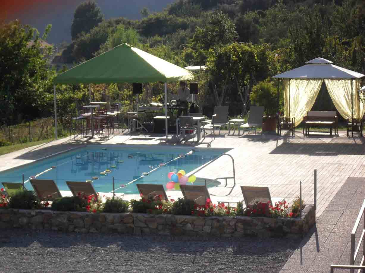 La piscina dell'Hotel Oro Verde