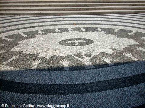 Il sagrato della Chiesa Parrocchiale