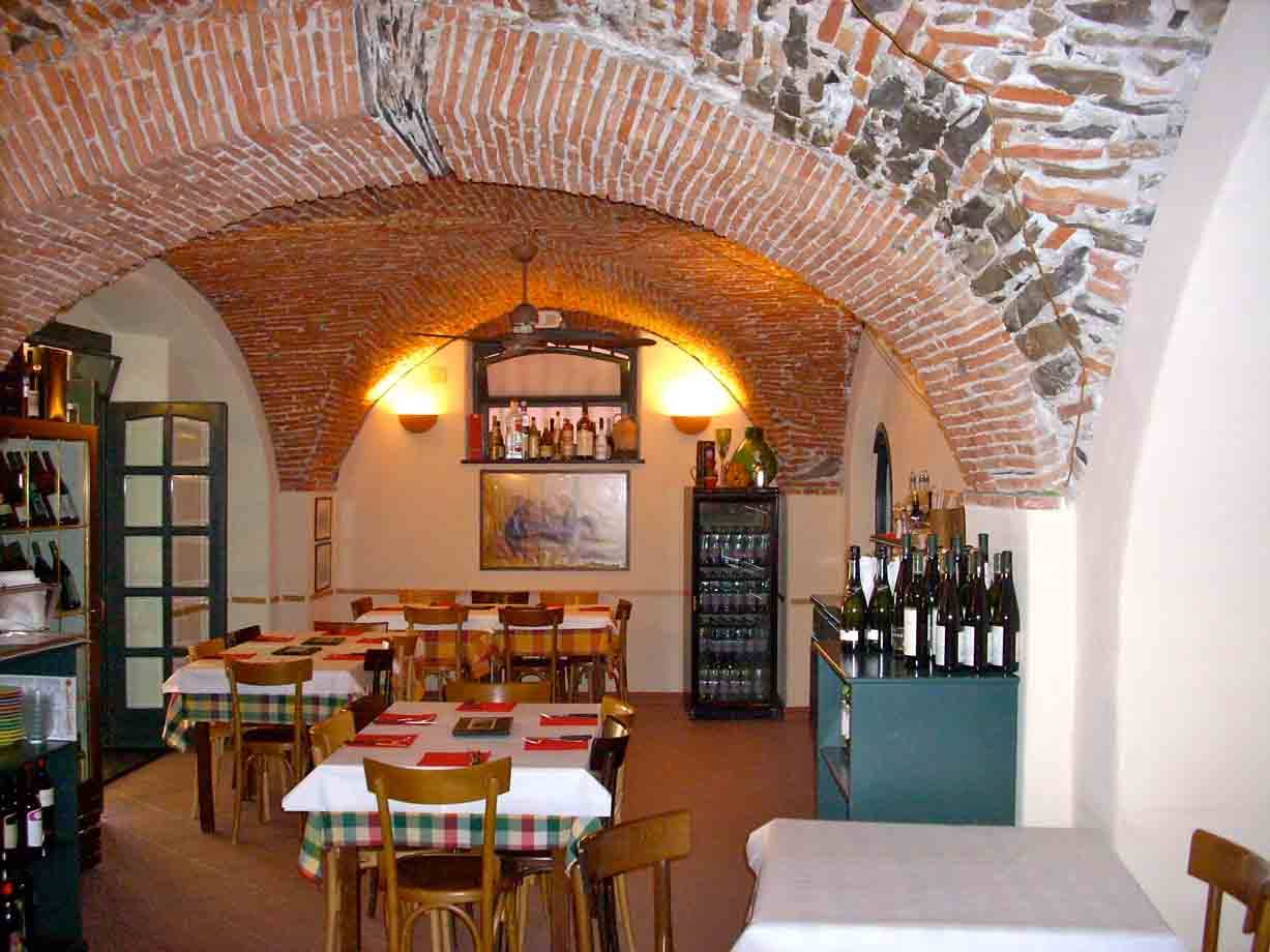 Nelle sale del Ristorante Pacan