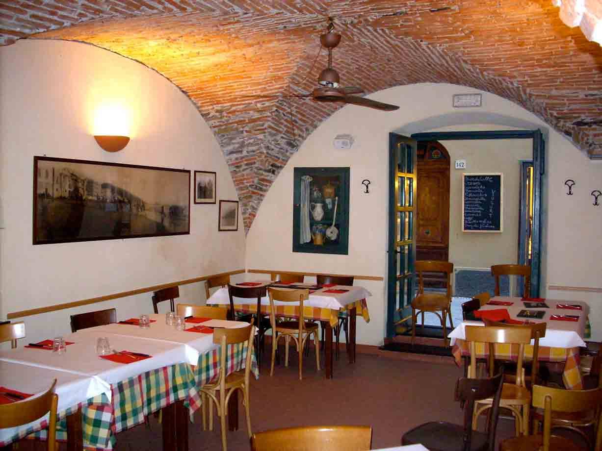 Nelle sale del Ristorante Pacan