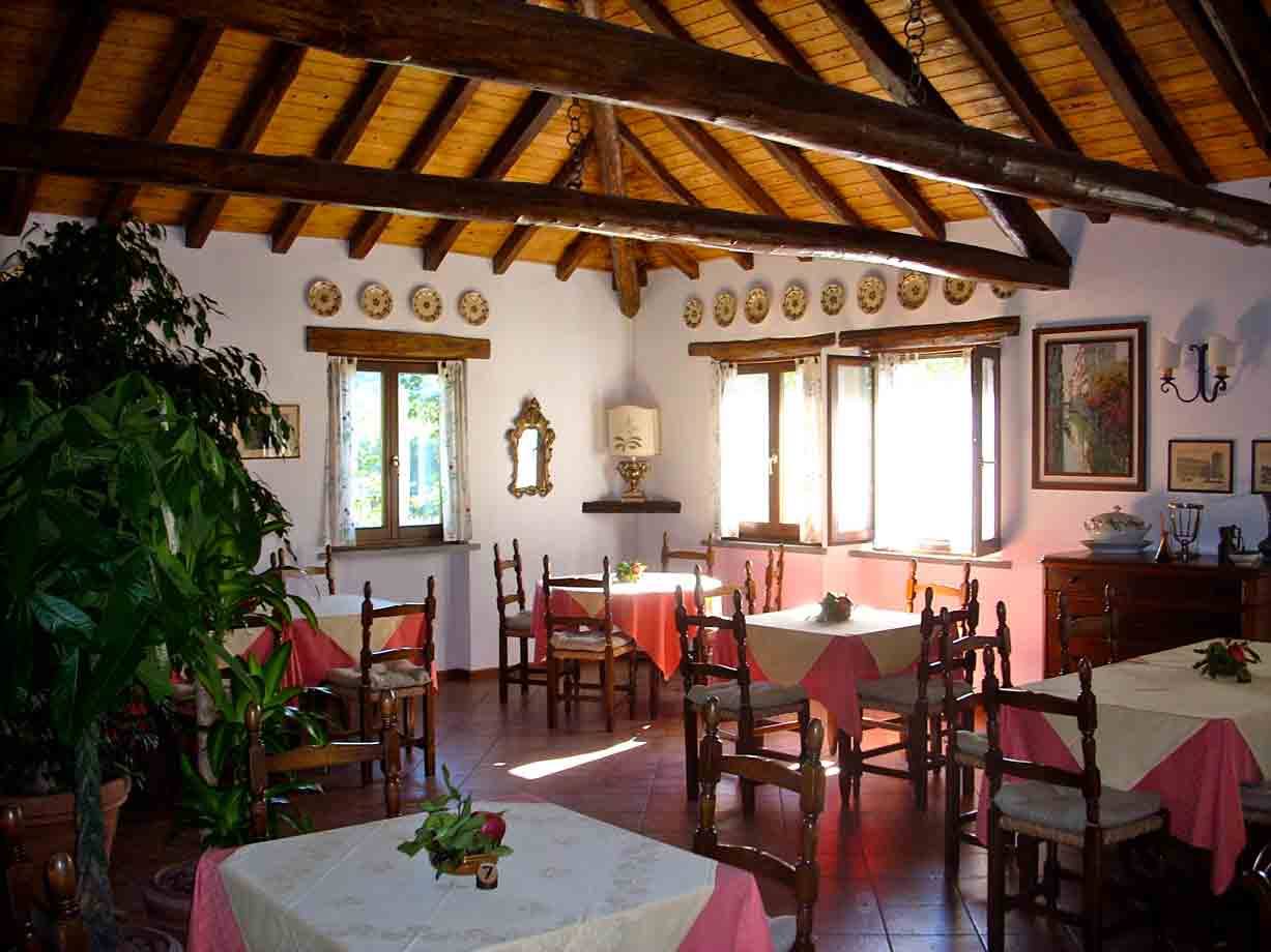 Nella caratteristica sala della Cà do Mei