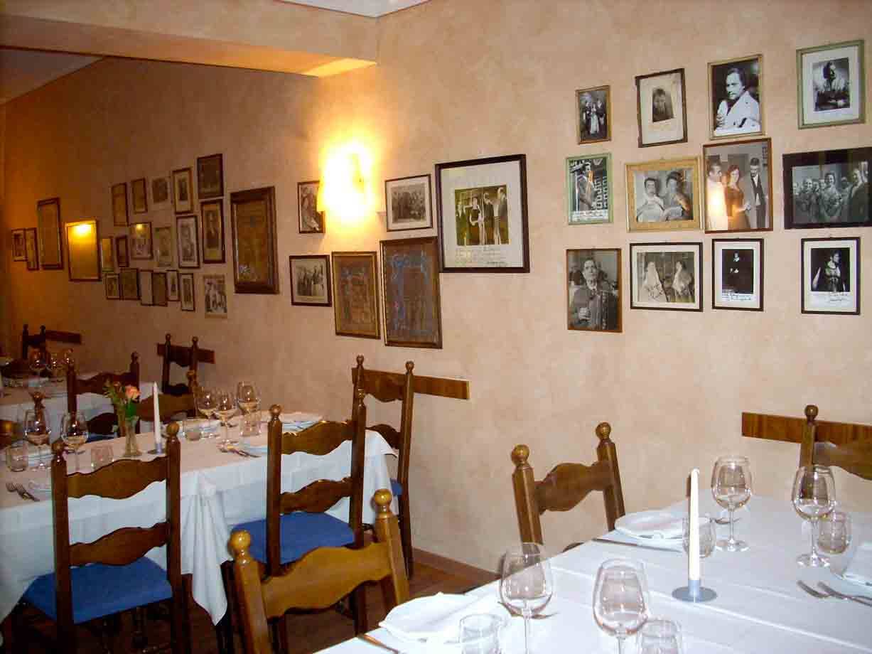 Nelle sale del Ristorante Battaglino di Bra