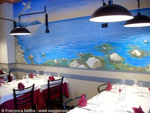 Presso il Ristorante Il Portico di Chiavari